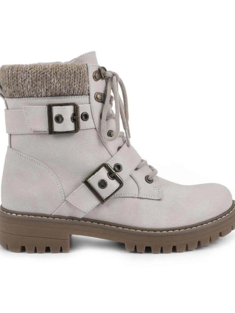 NWT Cliffs by White Mountain Marlee Lace-Up Boots